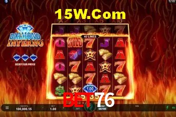 Variedade de jogos na Bet76