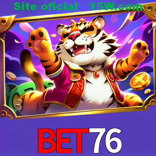 Imagem promocional da Bet76 mostrando a plataforma e suas vantagens